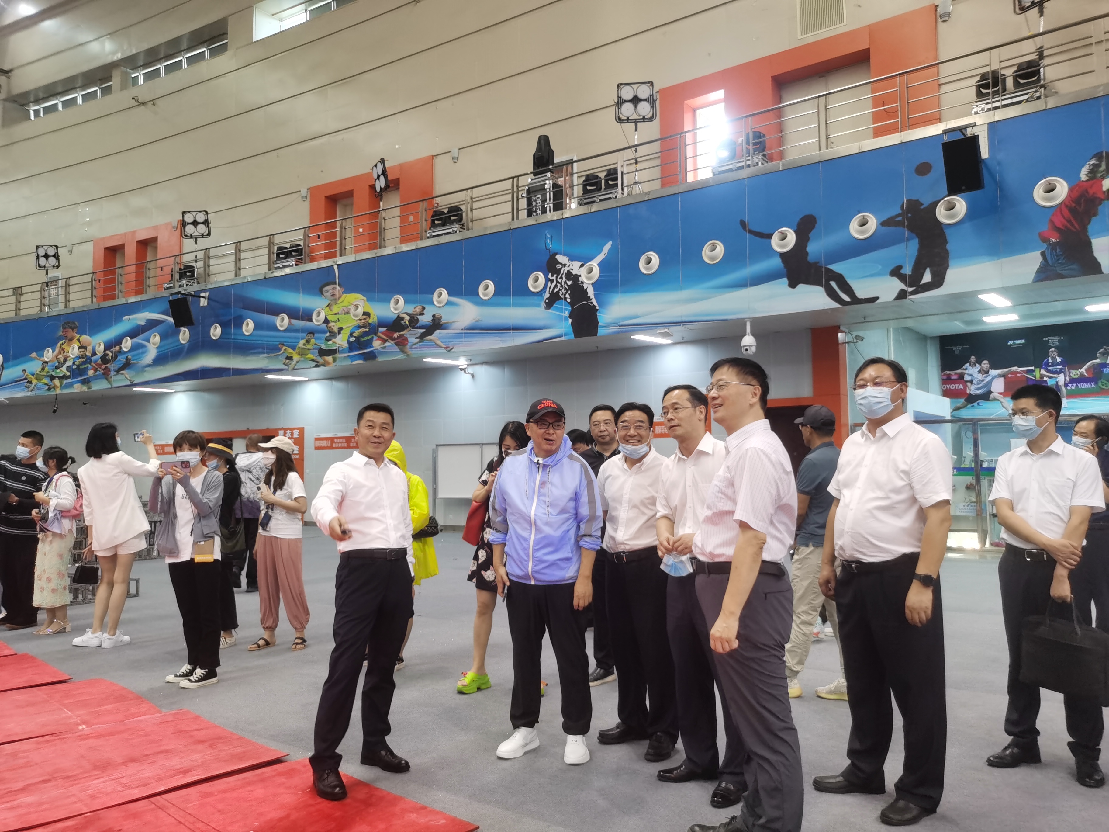市領導檢查第36屆大眾電影百花獎頒獎典禮暨紅毯儀式、閉幕式綜合演練工作