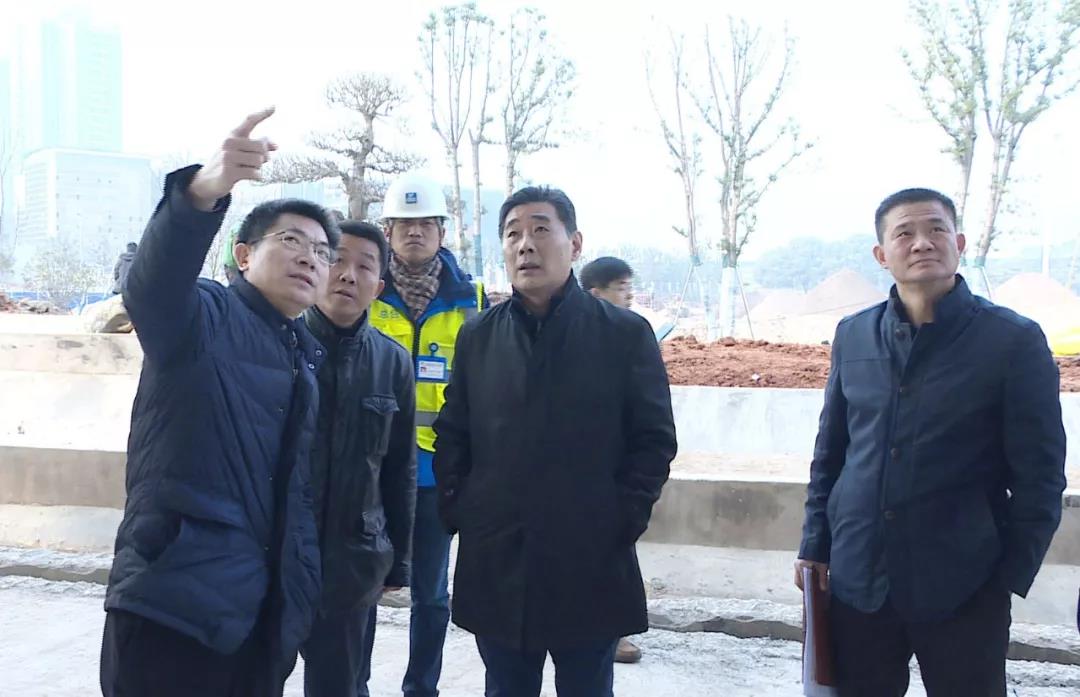 彭浩到武漢體育中心現場辦公 檢查推進軍運會場館建設和環境提升工作(圖1)