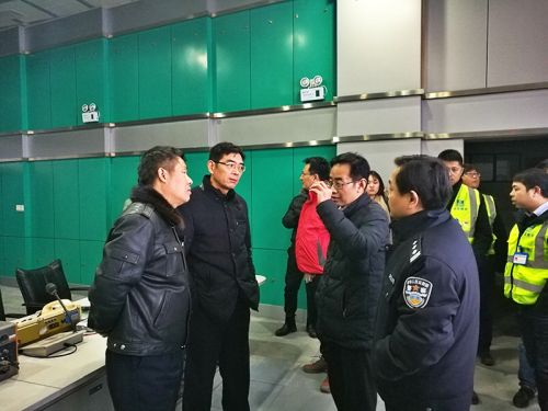 軍運會執委會安保部組織專題調研體育中心軍運會場館建設安保工作