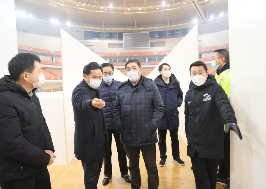 日夜趕織生命之網 武漢體育中心“方艙醫(yī)院”建設完成 彭浩要求同時間賽跑與病魔較量(圖7)