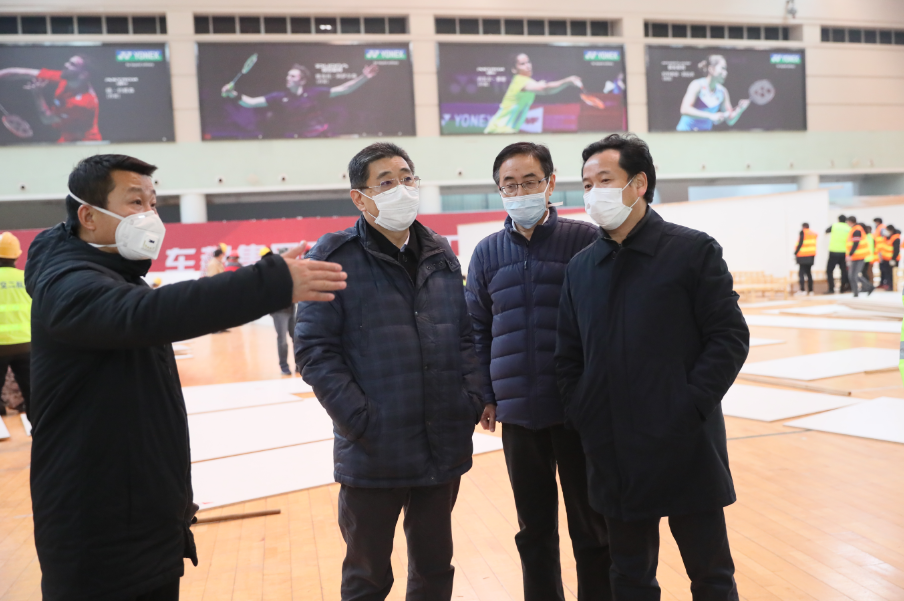 日夜趕織生命之網 武漢體育中心“方艙醫(yī)院”建設完成 彭浩要求同時間賽跑與病魔較量(圖8)