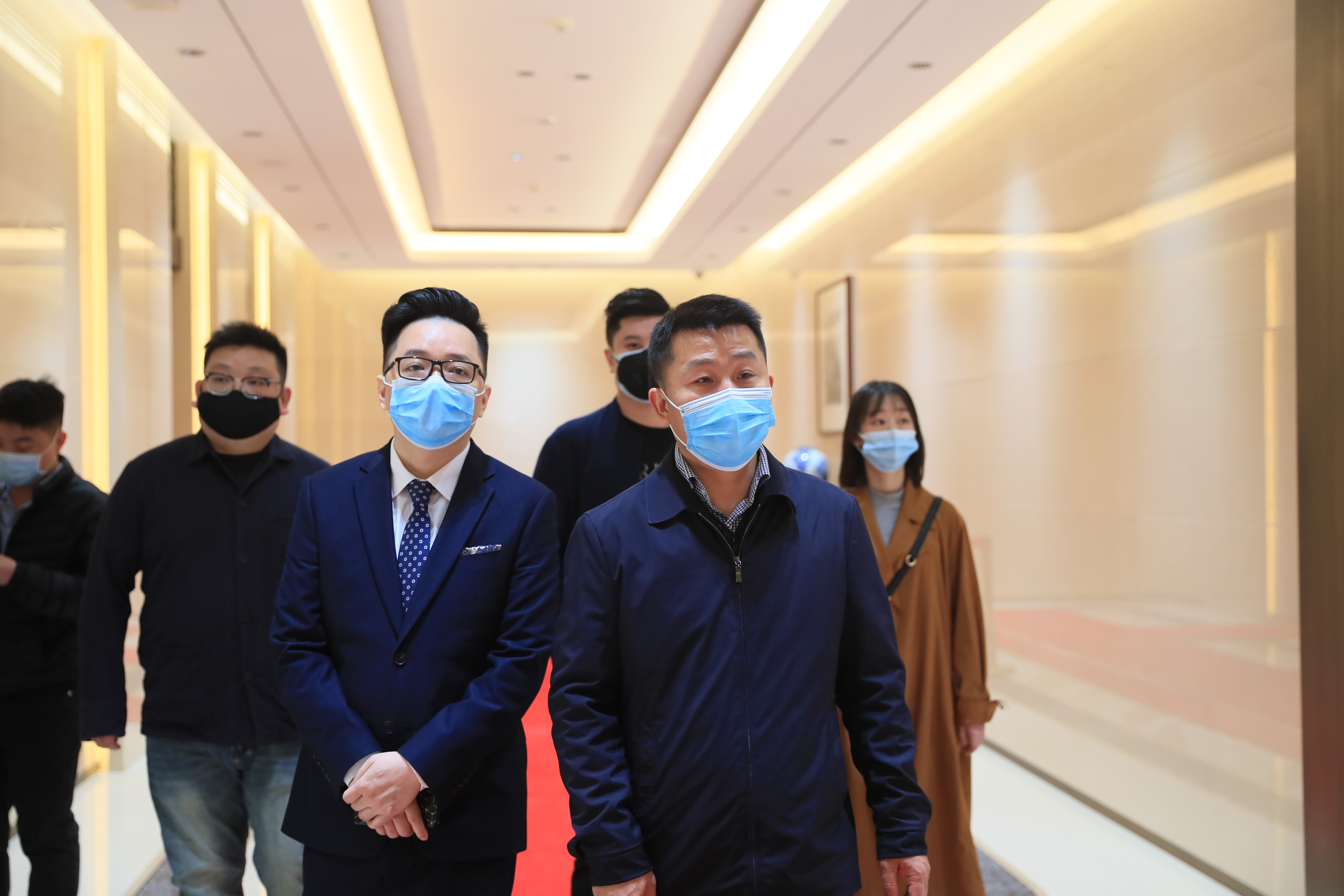 國際知名產業咨詢跨國公司考察武漢體育中心尋求合作(圖1)